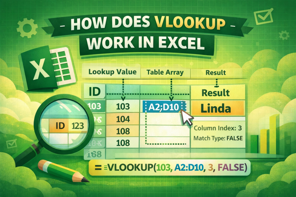 How Does VLOOKUP Work in Excel