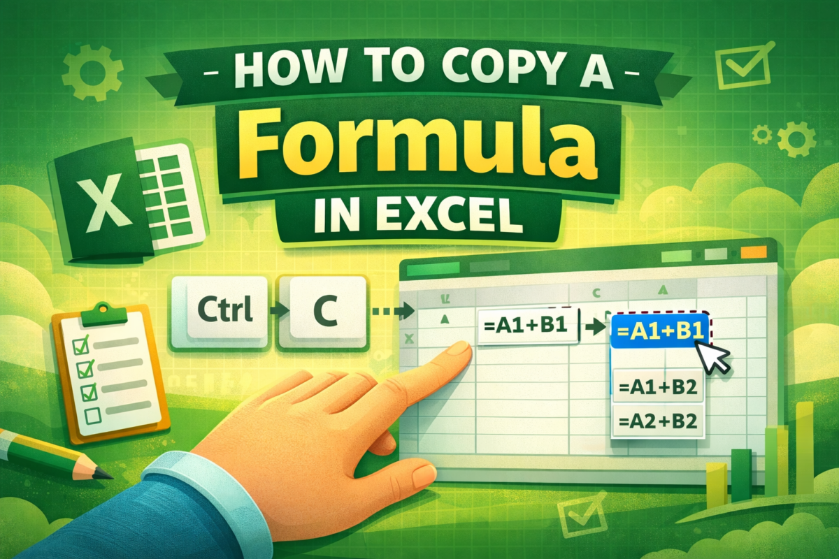 How to Copy a Formula in Excel | XLOOKUP